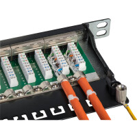 Lindy 25884, 10Base-T, 10 Gigabit Ethernet, RJ-45, S/UTP...