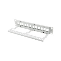 Lanberg PPKS-9112-S, 1U, Grau, Metall, 254 mm, 99,3 mm,...