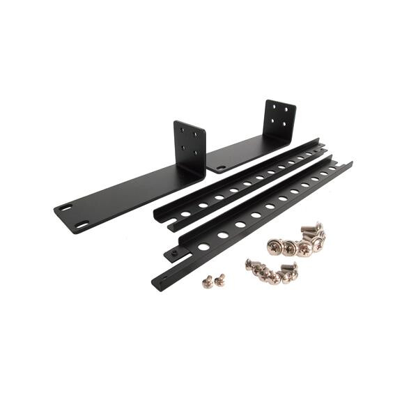 StarTech.com 1HE Rack-Montage Halterungen für KVM Switch (SV431 Serie), Montageschelle, Schwarz, 1U, CE, REACH, StarTech.com SV431, 220 mm
