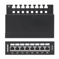 Intellinet 8-Port Cat6a Patchpanel, geschirmt, Desktop,...