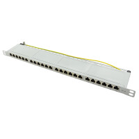 LogiLink NP0062, 10 Gigabit Ethernet, RJ-45, Cat6a, Grau,...