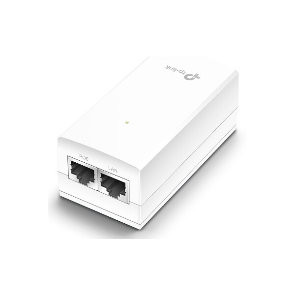 TP-LINK TL-POE2412G, Gigabit Ethernet, 10,100,1000 Mbit/s, 10/100/1000, Cat3, Cat4, Cat5, Cat5e, Cat6, Weiß, 100 m