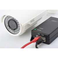 DIGITUS Gigabit Ethernet PoE+ Injektor, 802.3at, 30 W