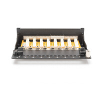 DIGITUS Desktop CAT 6, Klasse E Patch Panel, geschirmt