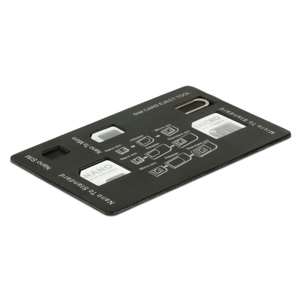Delock 20650, 3 Stück(e), 55,5 mm, 1,3 mm, Sichtverpackung