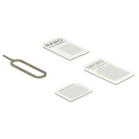 Delock 20650, 3 Stück(e), 55,5 mm, 1,3 mm, Sichtverpackung
