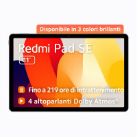 Xiaomi Redmi Pad SE, 27,9 cm (11"), 1920 x 1200...