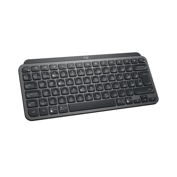 Logitech MX Keys Mini For Business, Kabellos, RF Wireless + Bluetooth, Scherenschalter, QWERTZ, LED, Graphit