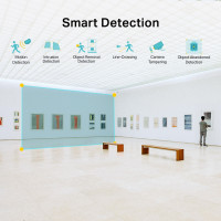 TP-LINK VIGI 4MP IR Dome Netzwerkkamera, 4mm Linse, IP-Sicherheitskamera, Innen & Außen, Kabelgebunden, CE, BSMI, VCCI, ONVIF, Decke/Wand, Schwarz, Weiß