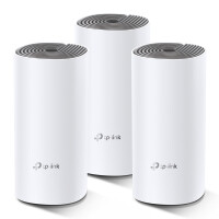 TP-LINK AC1200 Whole Home Mesh Wi-Fi System, 3er Pack, Weiß, Grau, Intern, Mesh-System, LAN, WLAN, Dual-Band (2,4 GHz/5 GHz), Wi-Fi 5 (802.11ac)