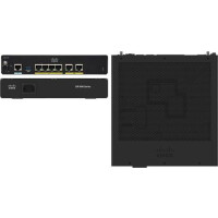 Cisco C921-4PLTEGB, Ethernet-WAN, Gigabit Ethernet, Schwarz