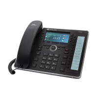 AudioCodes 445HD, IP-Telefon, Schwarz, Drahtgebundenes & drahtloses Handgerät, SIP-Info, Tasten, LCD