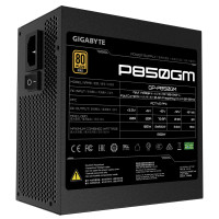 Gigabyte P850GM, 850 W, 100 - 240 V, 50 - 60 Hz, 12 A, 6 A, Aktiv