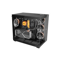Be Quiet! Light Wings 140 mm PWM Reverse Black, Ventilator, 14 cm, 1300 RPM, 87,3 m³/h, Schwarz