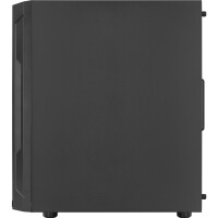 AEROCOOL ADVANCED TECHNOLOGIES Aerocool Trinity Mini, Mini Tower, PC, Schwarz, micro ATX, Mini-ITX, ABS, SPCC, 15,8 cm