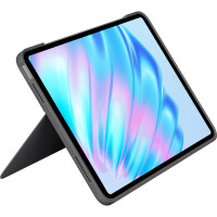 Logitech Combo Touch, QWERTY, Dänisch, Finnisch, Norwegisch, Schwedisch, Trackpad, 1,8 cm, 1 mm, Apple