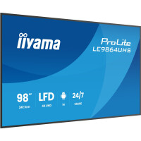 Iiyama LE9864UHS-B1AG, Digital Signage Flachbildschirm,...