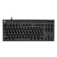 Logitech G PRO X TKL RAPID, Kabelgebunden, USB, Magnetic-mechanical key switch, QWERTY, LED, Schwarz