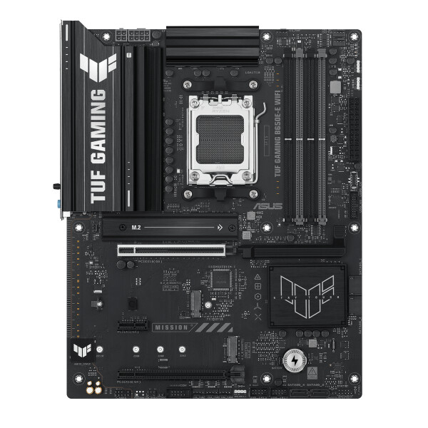 ASUS TUF GAMING B650E-E WIFI, AMD, Sockel AM5, AMD Ryzen 7000 Series, AMD Ryzen 8000 Series, AMD Ryzen 9000 Series, Sockel AM5, DDR5-SDRAM, 256 GB