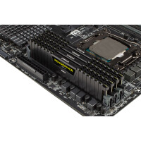Corsair Vengeance LPX 8GB DDR4-2400, 8 GB, 2 x 4 GB, DDR4, 2400 MHz, 288-pin DIMM, Schwarz