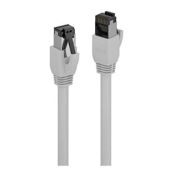 Lindy 47441, 0,5 m, Cat8.1, S/FTP (S-STP), RJ-45, RJ-45, Grau