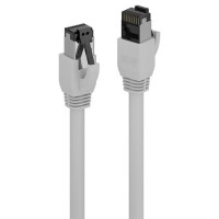 Lindy 47441, 0,5 m, Cat8.1, S/FTP (S-STP), RJ-45, RJ-45, Grau
