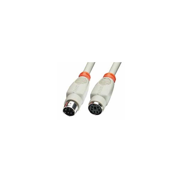 Lindy PS/2 1m, 1 m, Männlich, Weiblich, Grau