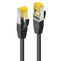 Lindy 47626, 3 m, Cat6a, U/UTP (UTP), RJ-45, RJ-45, Schwarz
