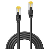 Lindy 47626, 3 m, Cat6a, U/UTP (UTP), RJ-45, RJ-45, Schwarz
