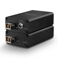 Lindy 42708, Netzwerksender & -empfänger, 350 m, 5000 Mbit/s, LC, Schwarz, CE, FCC, REACH, California Proposition 65