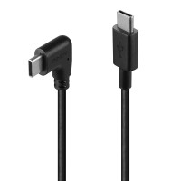 Lindy 32004, 0,5 m, USB C, USB C, USB 2.0, Schwarz
