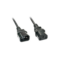 Lindy 30332, 3 m, C13-Koppler, C14-Koppler, H05VV-F3G