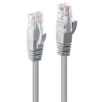 Lindy 48004, 3 m, Cat6, U/UTP (UTP), RJ-45, RJ-45, Grau