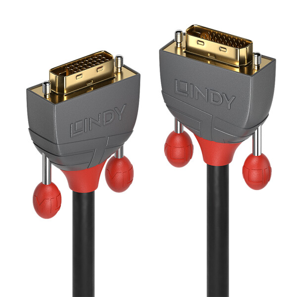 Lindy 36224, 5 m, DVI-D, DVI-D, Männlich, Männlich, Schwarz