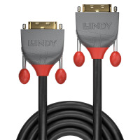 Lindy 36224, 5 m, DVI-D, DVI-D, Männlich, Männlich, Schwarz