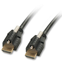 Lindy 5m HDMI, 5 m, HDMI Typ A (Standard), HDMI Typ A (Standard), 3D, 10,2 Gbit/s, Schwarz