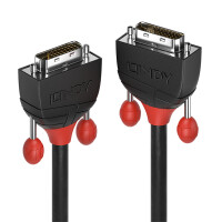 Lindy 36253, 3 m, DVI-D, DVI-D, Männlich, Männlich, Schwarz