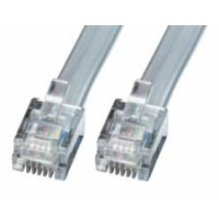 Lindy RJ-12 M/M 2.0m, 2 m, RJ-12, RJ-12, Grau,...