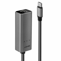 Lindy 43314, Kabelgebunden, USB Typ-C, Ethernet, 2500...