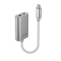 Lindy 42711, Weiß, USB C, 3.5mm, Männlich,...