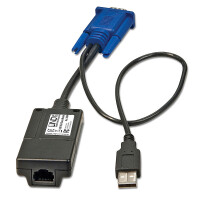 Lindy 39634, Schwarz, Blau, UTP, VGA, USB
