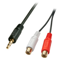 Lindy 35678, 2 x RCA, Männlich, 3.5mm, Weiblich,...