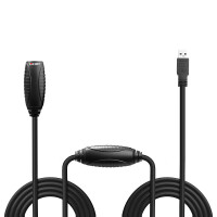 Lindy 43156, 10 m, USB A, USB A, USB 3.2 Gen 1 (3.1 Gen...