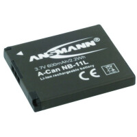 Ansmann A-Can NB-11L, 600 mAh, 3,7 V, Lithium-Ion (Li-Ion)