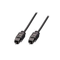 Lindy 35210, TosLink, Männlich, Männlich, 0,5 m, Schwarz