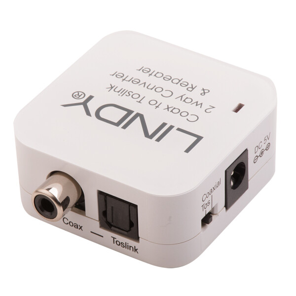 Lindy 70411, Toslink, RCA, Weiß