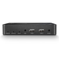 Lindy 38265, 3840 x 2160 Pixel, AV-Receiver, 150 m, Kabelgebunden, Schwarz, HDCP