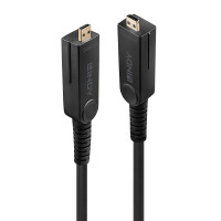 Lindy 38326, 100 m, HDMI Typ D (Mikrofon), HDMI Typ D (Mikrofon), 18 Gbit/s, Schwarz