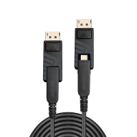 Lindy 38486, 100 m, Mini DisplayPort, Mini DisplayPort, Männlich, Männlich, 7680 x 4320 Pixel