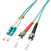 Lindy 20m OM3 LC - ST Duplex, 20 m, OM3, LC, ST